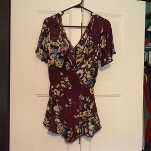 Floral romper